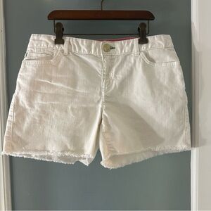 Tommy Hilfiger Women's white Jean Shorts